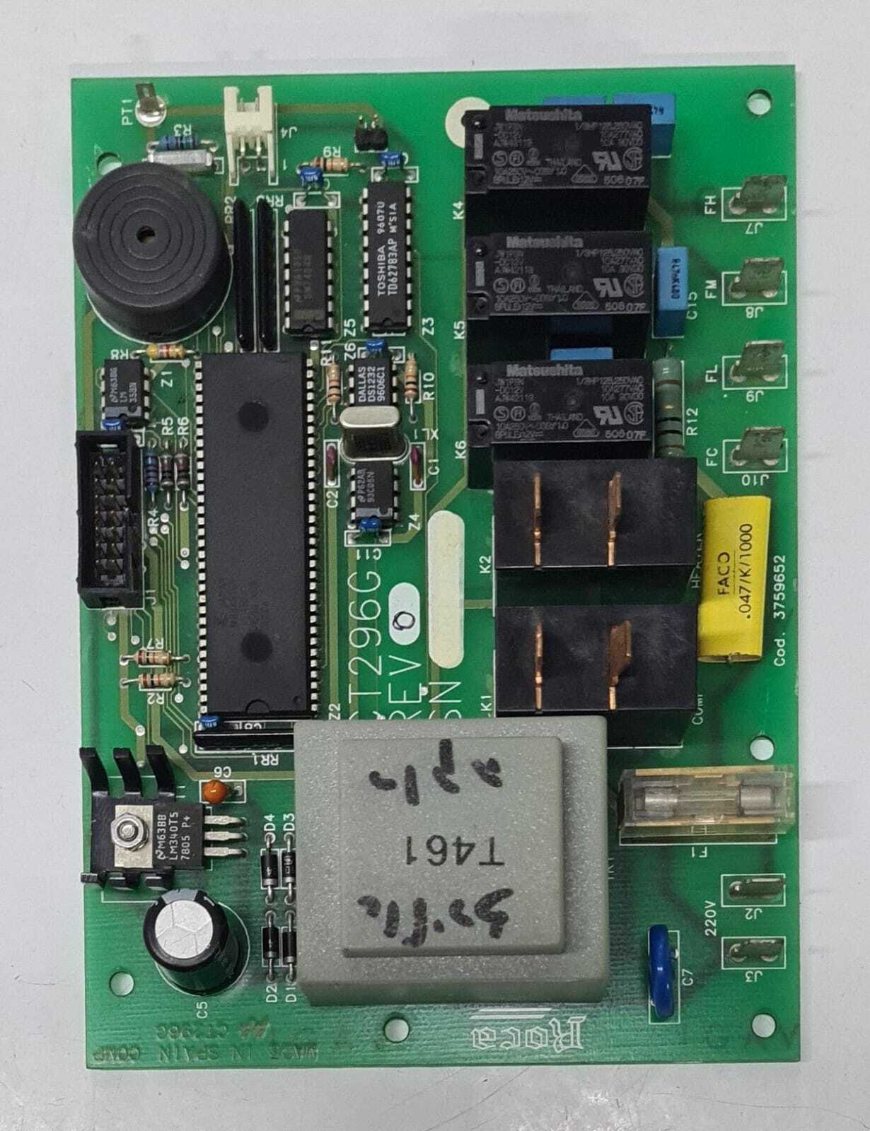 ROCA CT296G REV 0 cod. 3759652 Air Conditioning A/C Control Panel