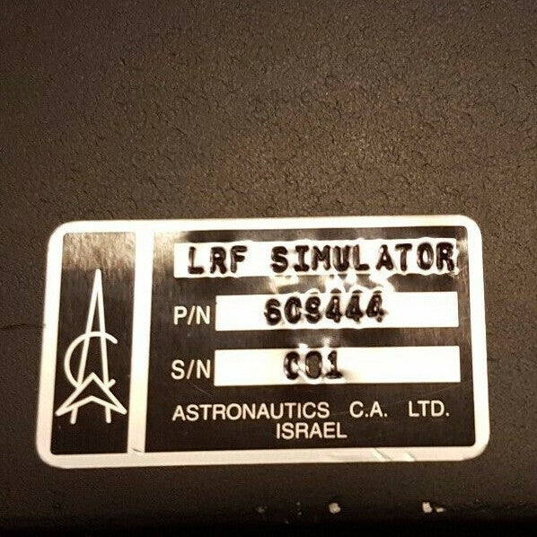 Astronautics Flight LRF Simulator TE 609444 Collectors Item Rare