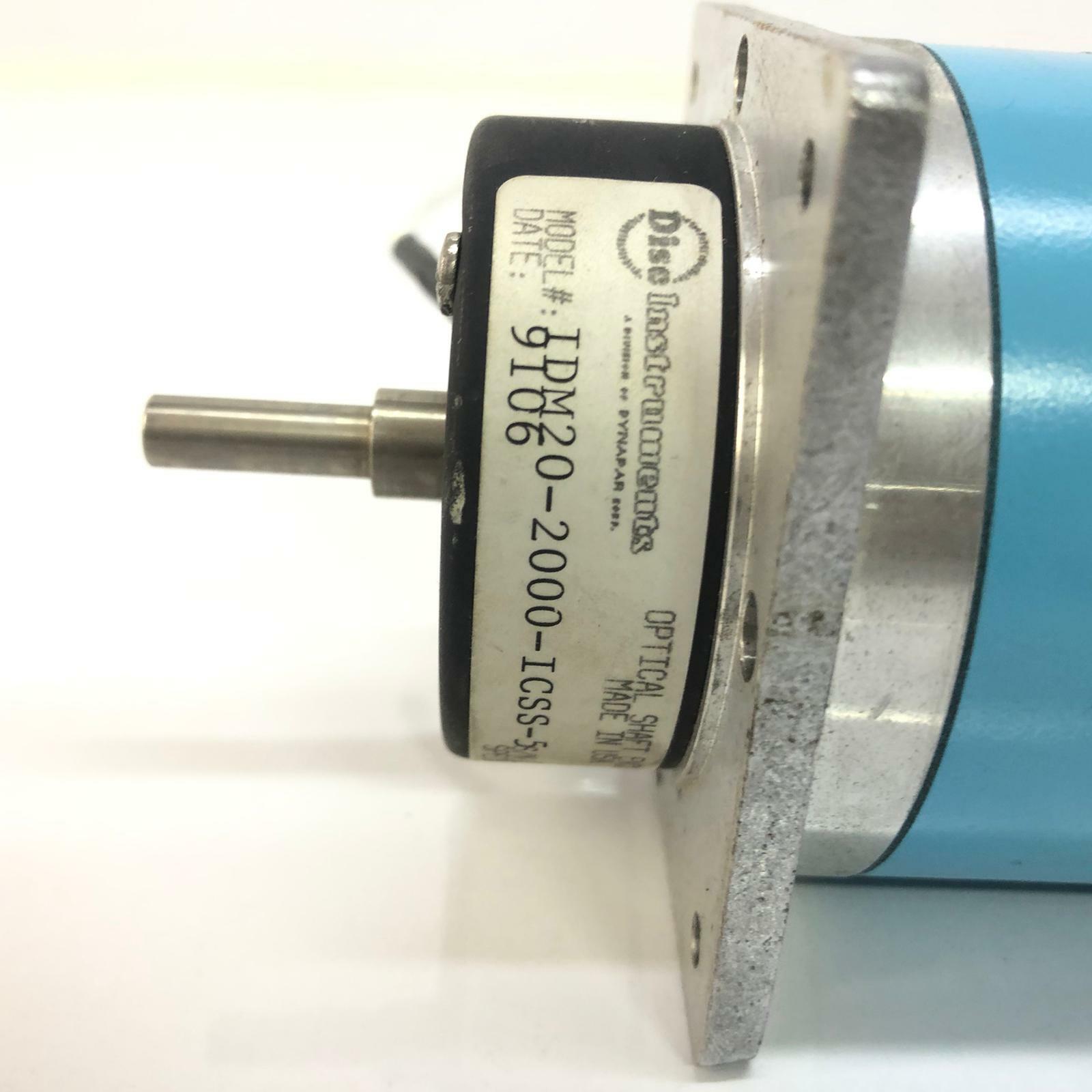 Pacific Scientific motor 2VM62-020-10 + Daynapar Encoder IDM20-2000-ICSS-5