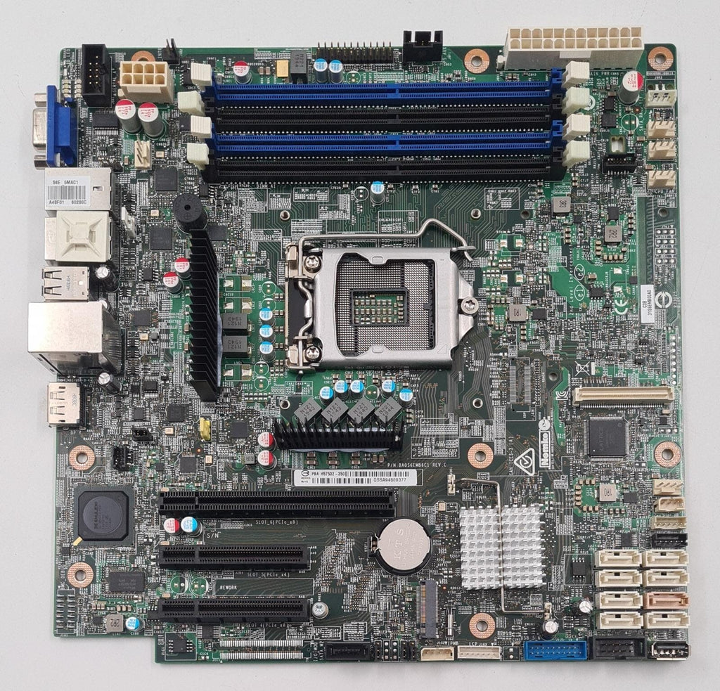 INTEL H57532-250 Server Motherboard DA0S6EMB6C1 With I/O Shield