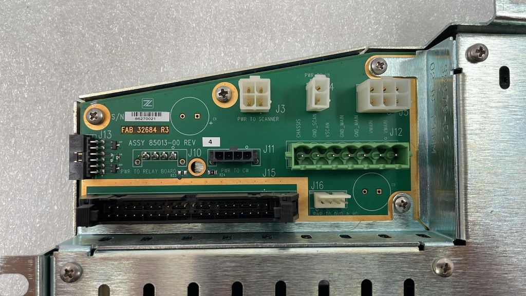 ZONARE Z.ONE SMART CART Ultrasound 85013-00 Rev 4 Main Assembly ASSY