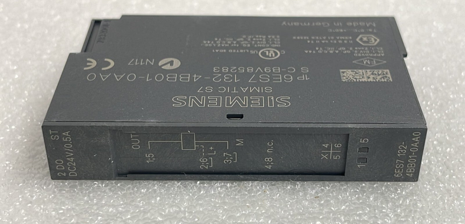 [2 LOT OF 5-Pack] SIEMENS SIMATIC S7 6ES7 132-4BB01-0AA0 Digital output module