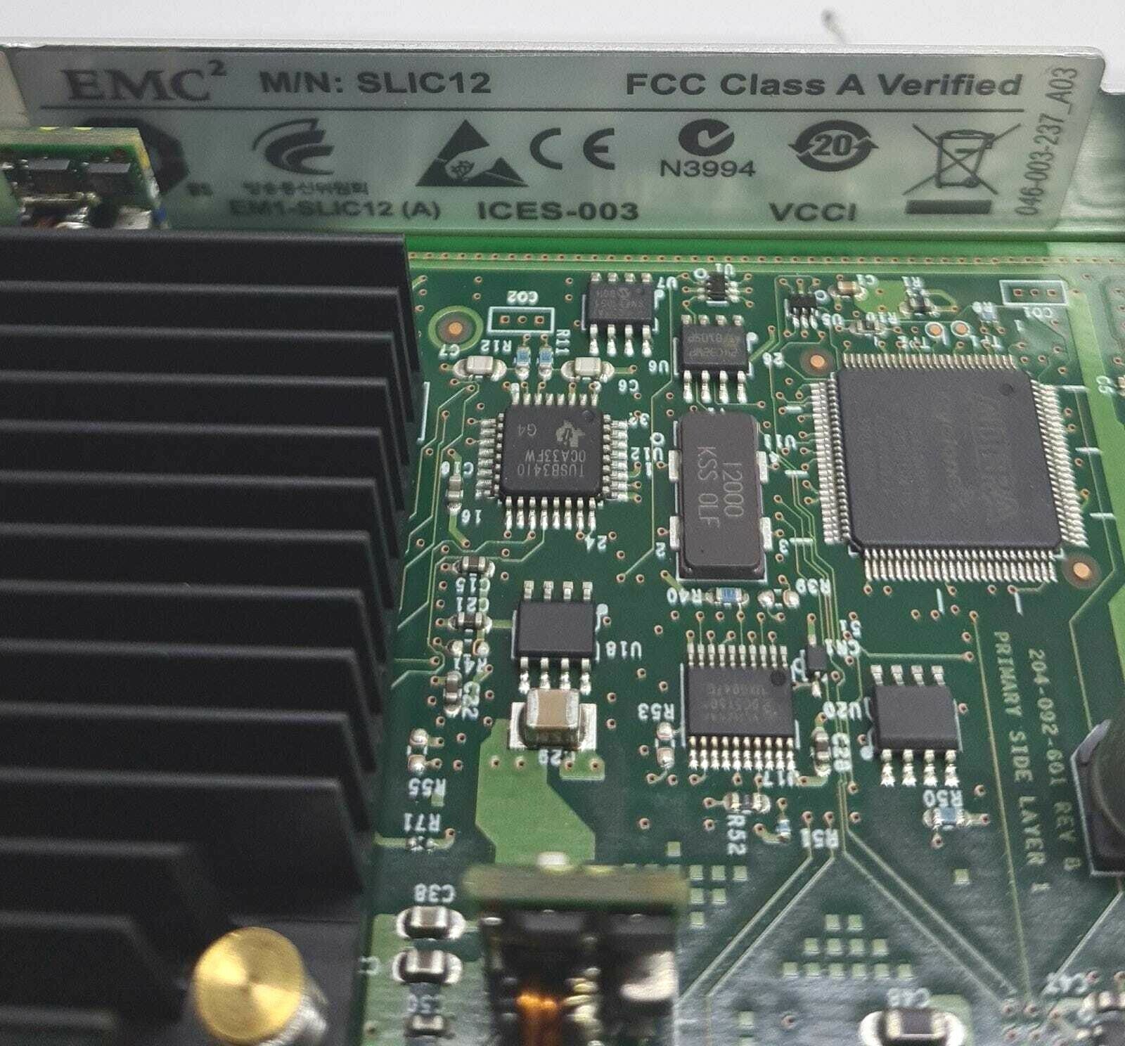 [LOT OF 6] Dell EMC2 SLIC12 8Gb Fiber Channel 4-Port Module 303-092-102 / 100B