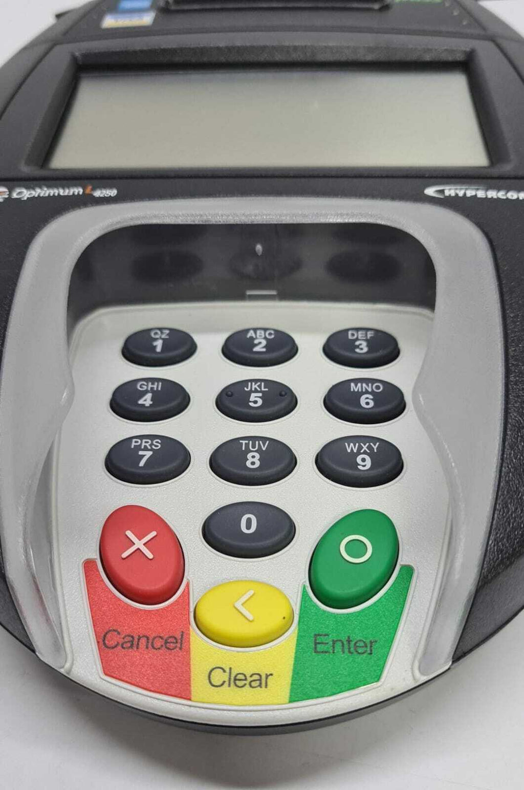 Hypercom Optimum L4250 L 4250 Credit Card Payment Terminal Customer Facing