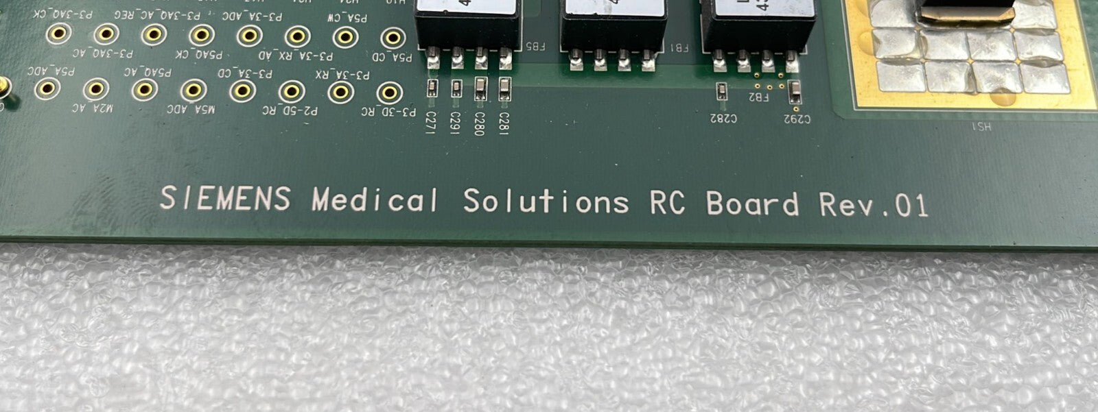 Siemens Acuson X300 Ultrasound RC Board 10010907 Rev 01