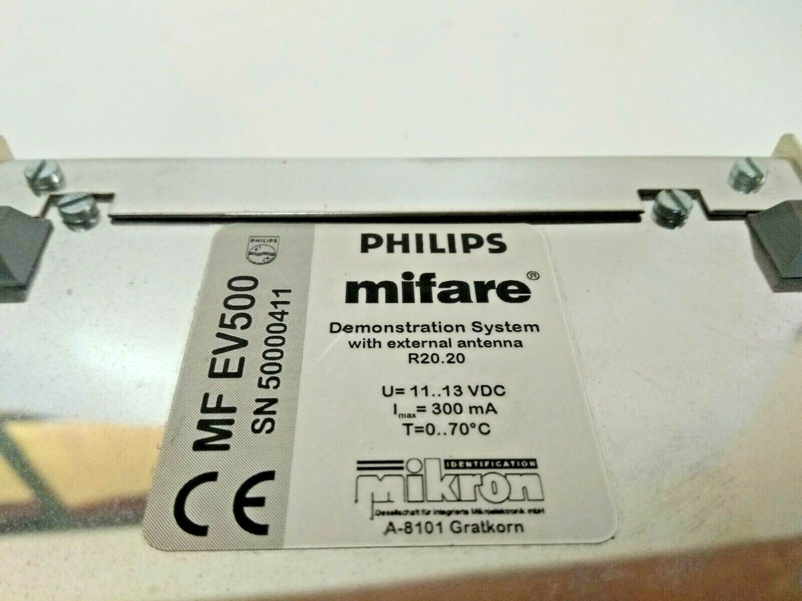 Philips Semiconductors Mifare Demonstration System Mf Ev500 Pegoda Contactless