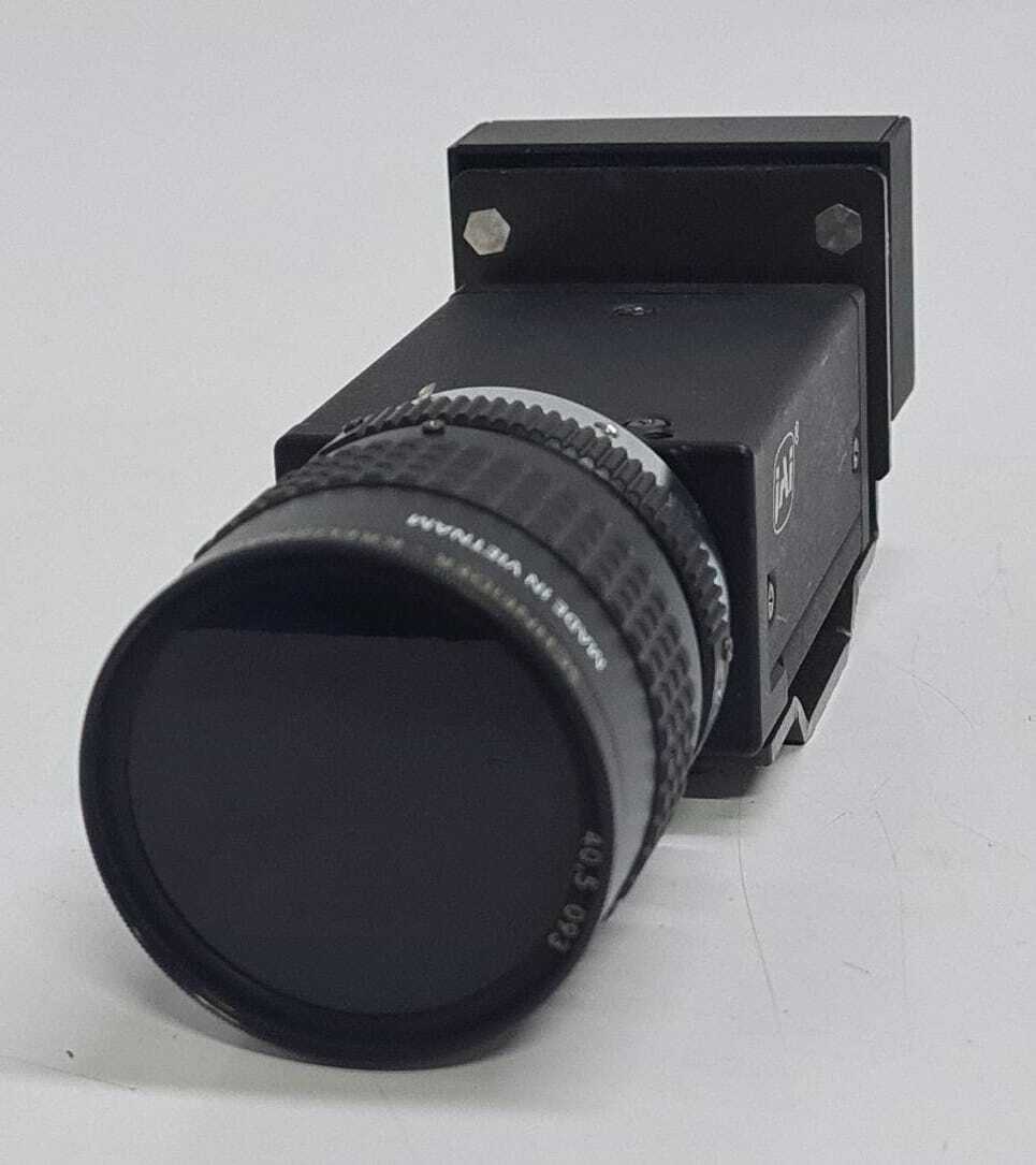 JAI CV-A50 CCD Monochrome Camera 12V W/ RICOH TV Lens 6mm 1:1.2 & 15 pin Adapter