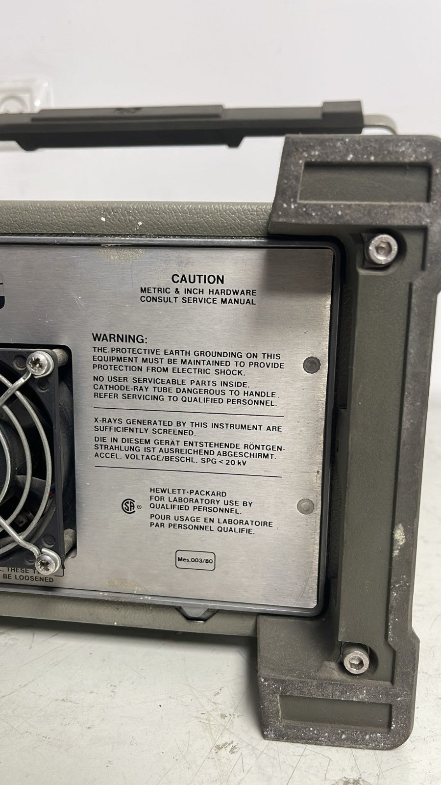 HP 8590A Spectrum Analyzer 10kHz - 1.5GHz