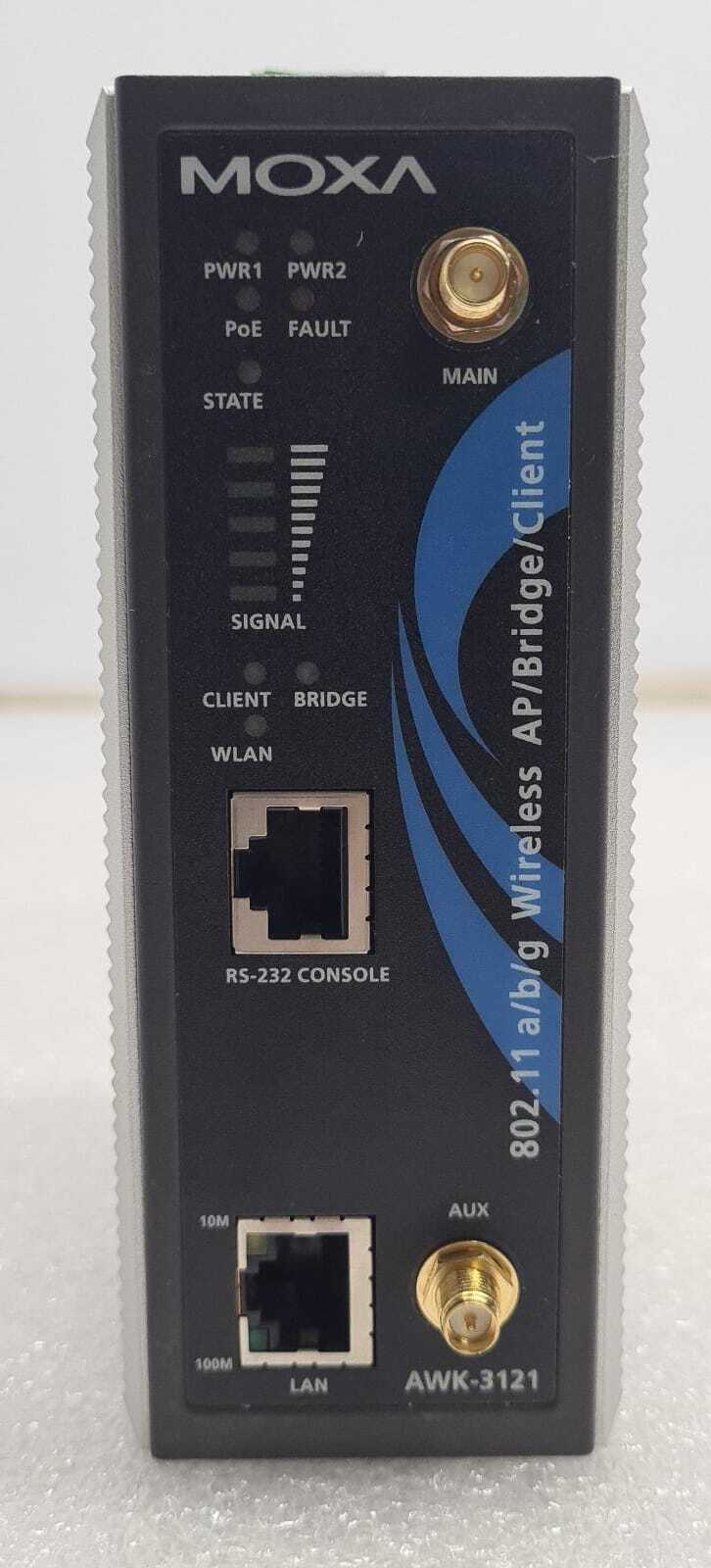 MOXA AWK-3121 (KM) Industrial Wireless AP/Bridge/Client W/ 2* Antenna