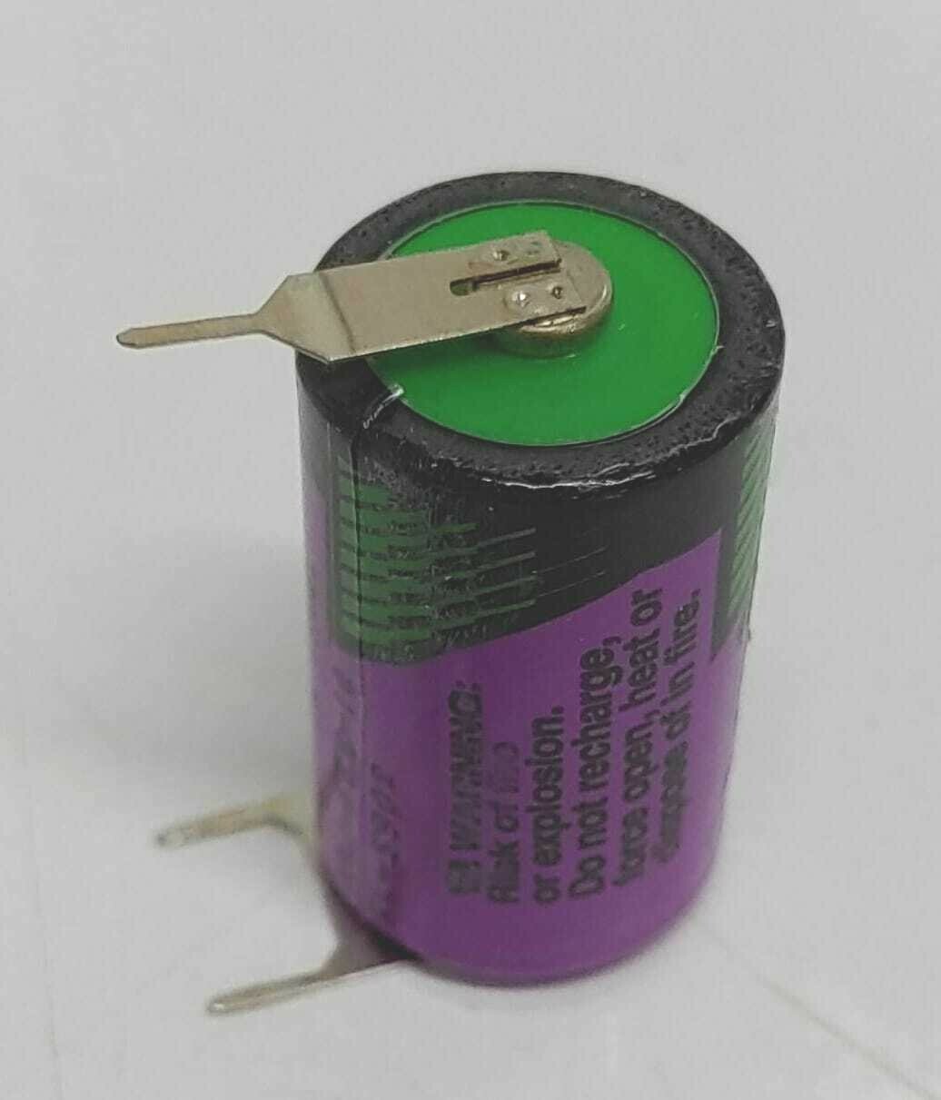 [LOT OF 4] NEW - TADIRAN TL5902 3.6V 1/2AA Lithium Battery W/ TABS