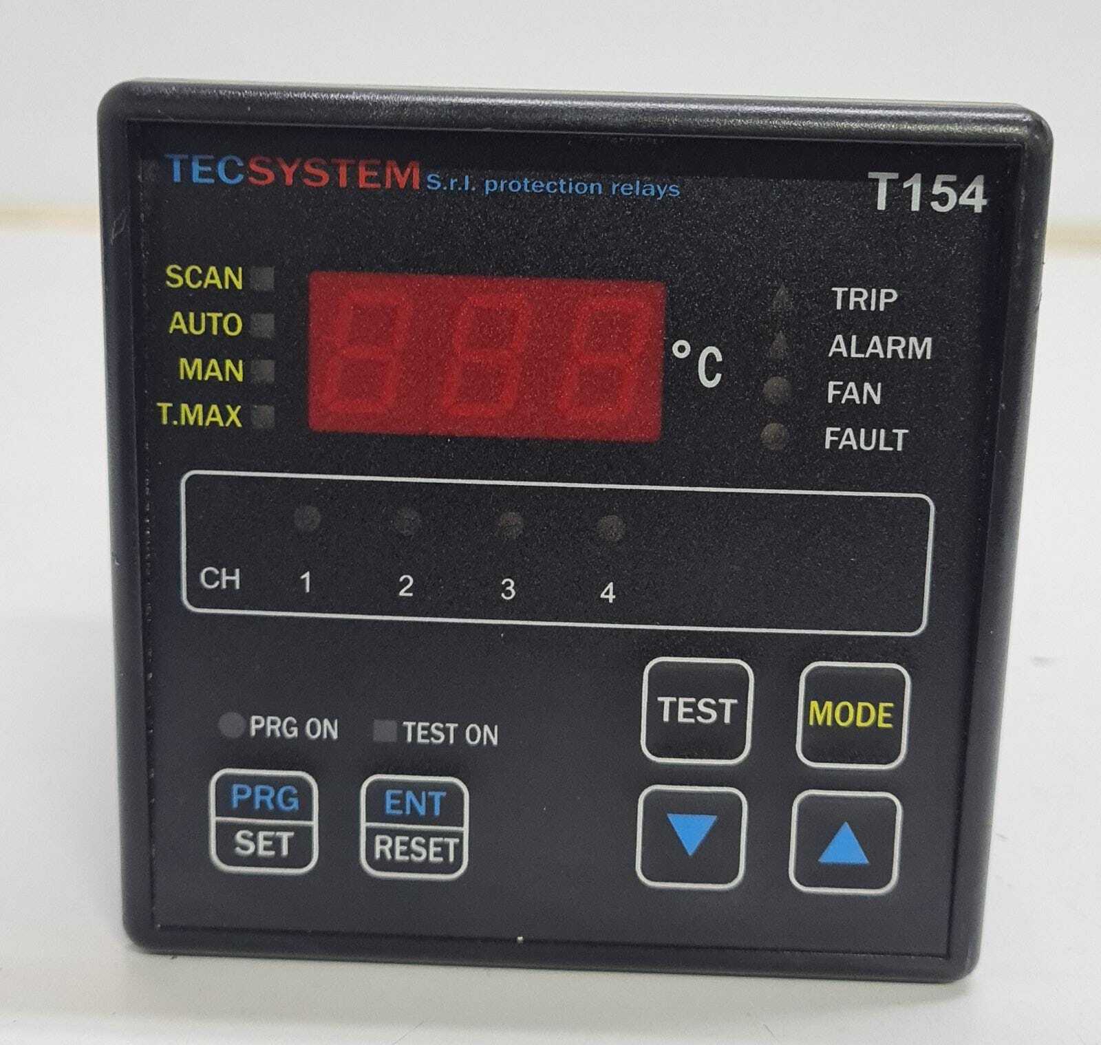 TECSYSTEM T154 S.r.l. Protection Relays Temperature Control Monitor - FOR PARTS