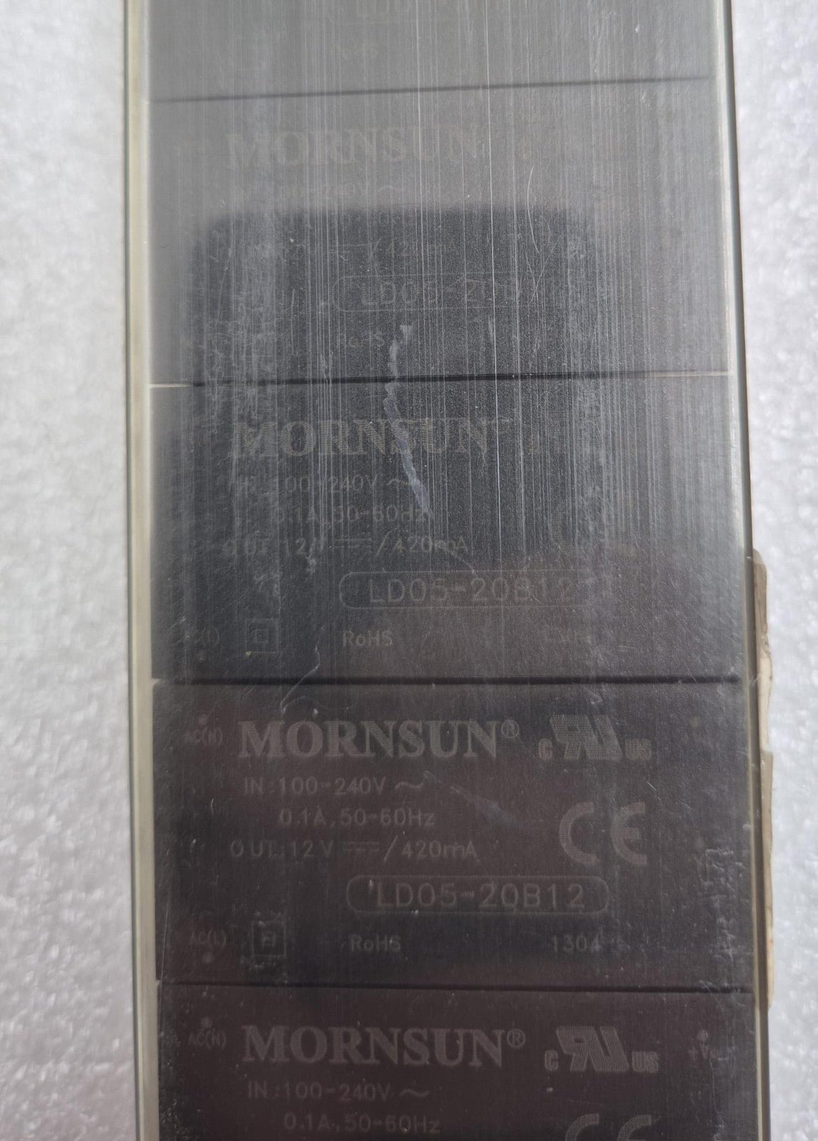 [7 PCS SLEEVE] NEW - MORNSUN LD05-20B12 AC-DC Power Module 100-240V 12V 420mA
