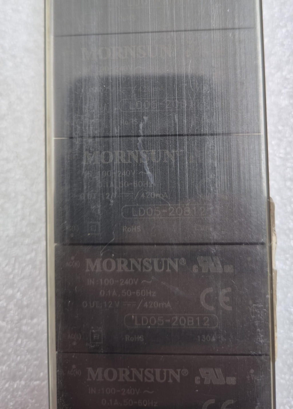 [7 PCS SLEEVE] NEW - MORNSUN LD05-20B12 AC-DC Power Module 100-240V 12V 420mA