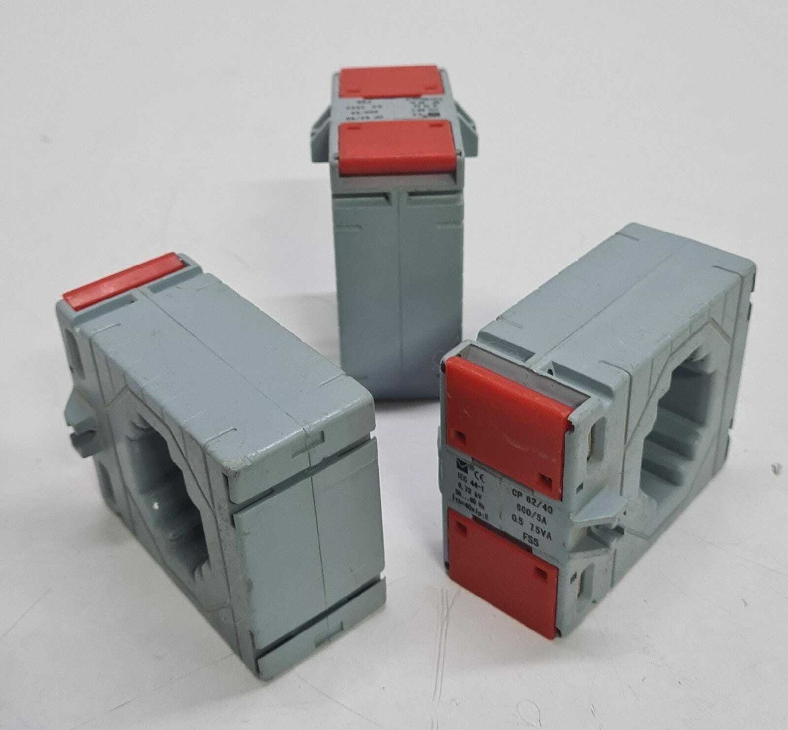 [LOT OF 3] Current Transformer IEC 44-1 CP62/40 7.5VA 600/5A 0.72 kV 50...60Hz