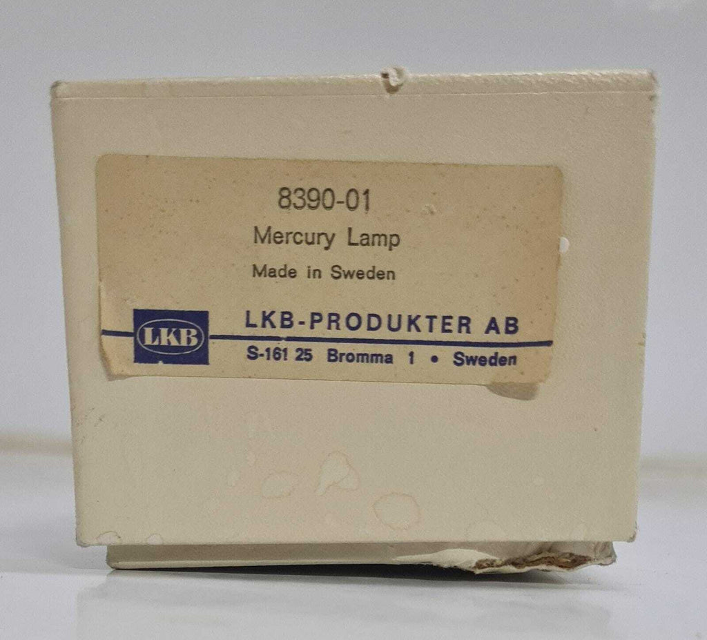 LKB 8390-01 Mercury Lamp UV & 8025-02 Black Glass Filter