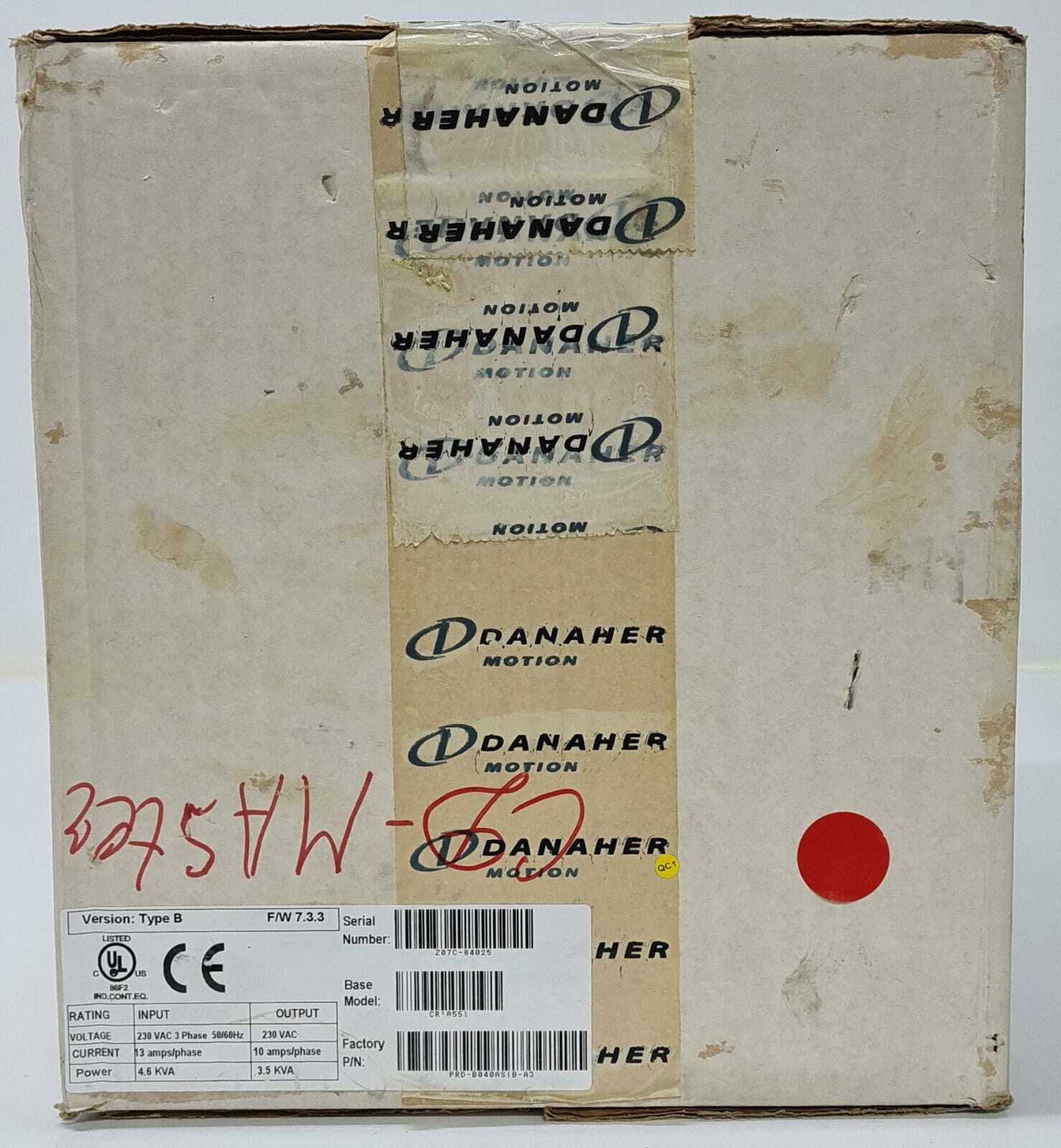 Kollmorgen Servostar cd CR10551 PRD-B040ASIB-A3 Servo Controller