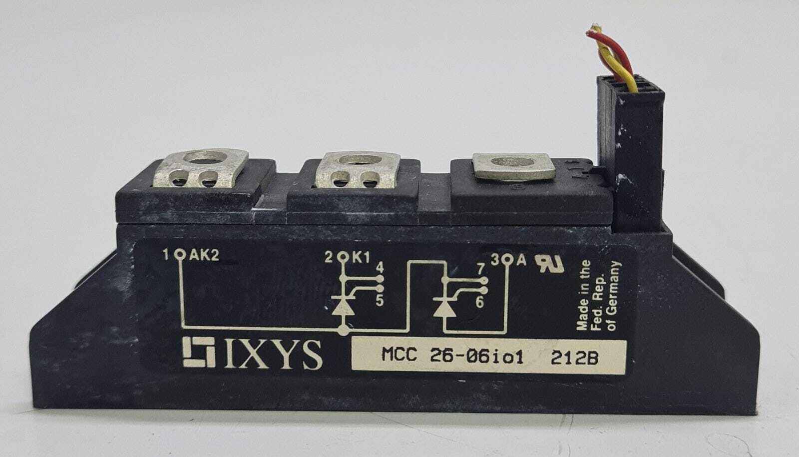 [LOT OF 3] IXYS MCC 26- 06io1 212B MCC2606io1 THYRISTOR Module OEM