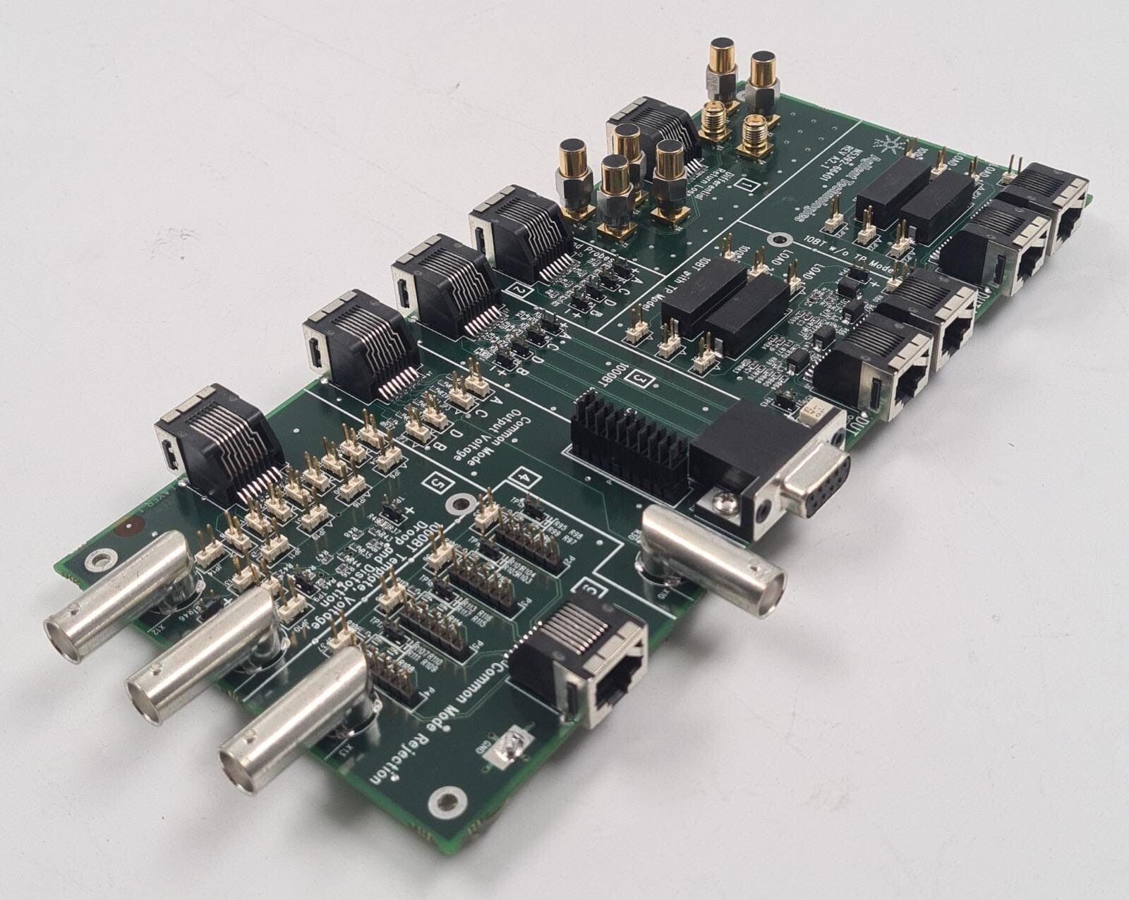 Agilent Technologies N5392-66401 REV A2.1 PCB Control Board Test Fixture Card