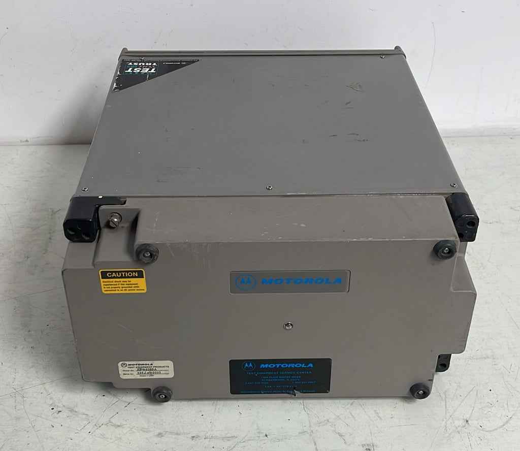 Motorola R2550 Communications System Analyzer W/ RPN4000A Battery Backup