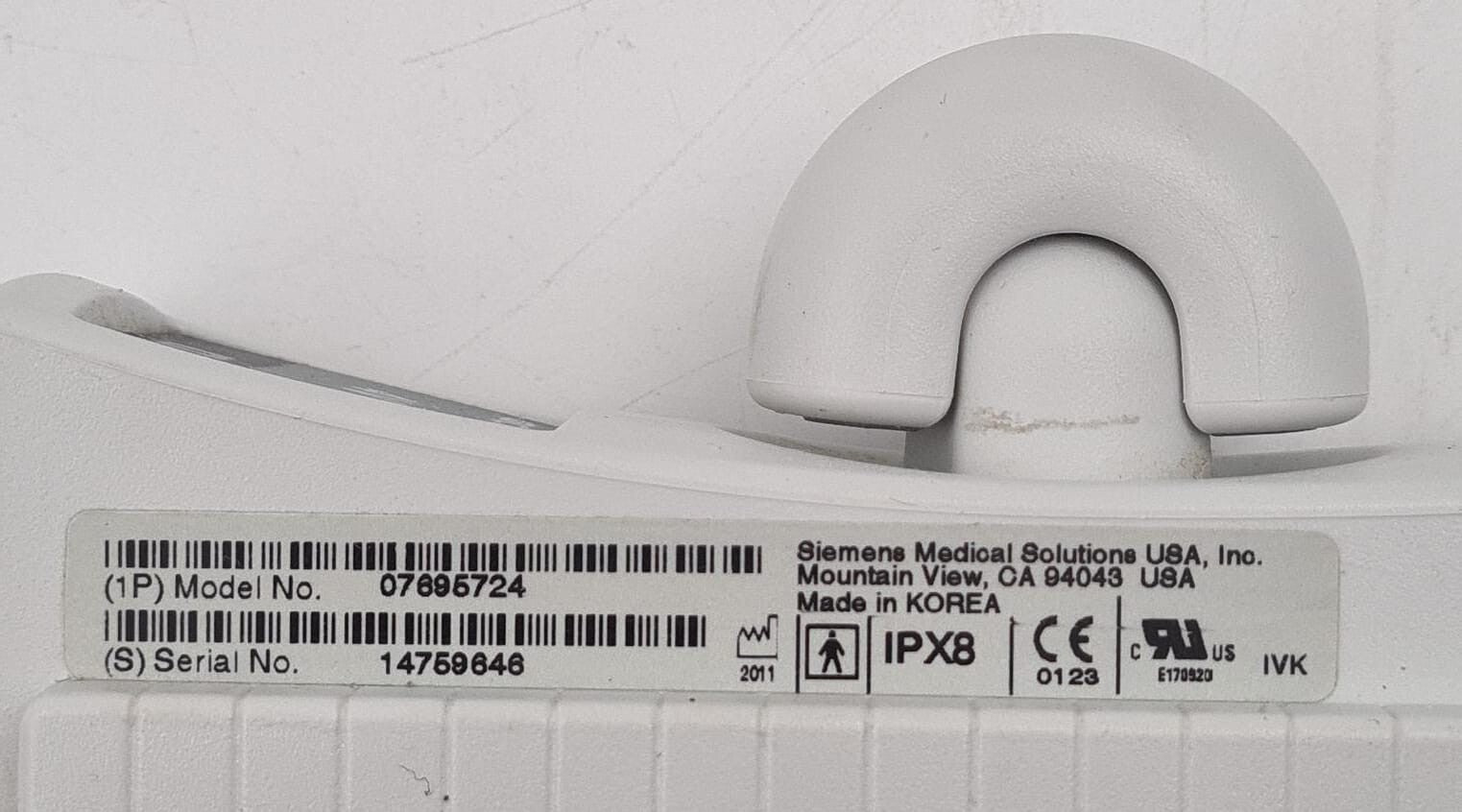 Siemens ACUSON 4V1c Vector Array Ultrasound Transducer Probe 07695724 YEAR 2011