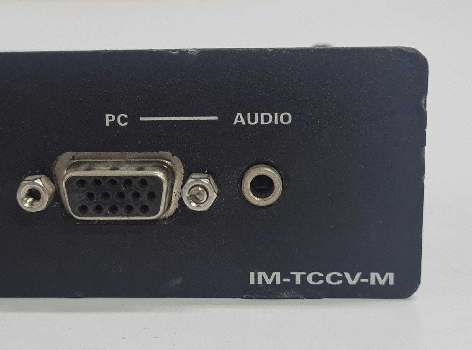 [LOT OF 4] Crestron Electronics IM-TCCV-M 6502104