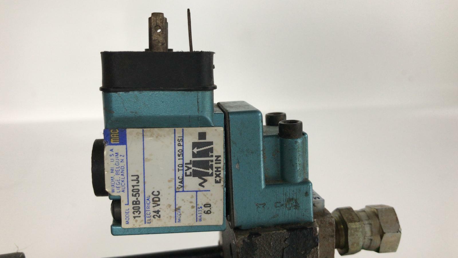 Sheffer Corp c20 a015 1717242 719541 W/ Mac Valve 130b 501jj Solenoid- tested