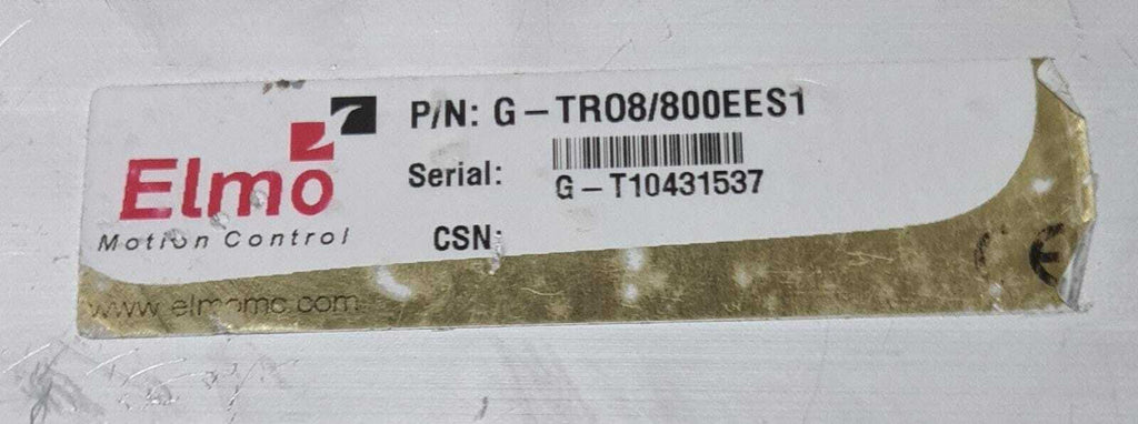 Elmo Motion Control G-TRO8/800EES1 Servo Drive