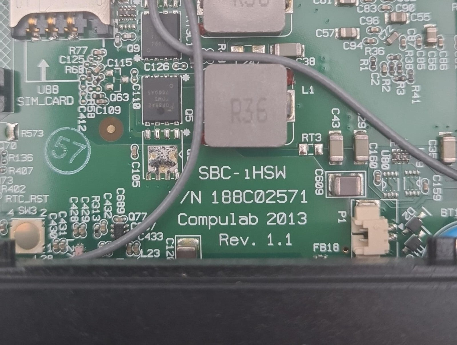 CompuLab IPC2 i3 Barebone i3-4010U 1.70GHz Mini PC 188C02571 Windows + PFSENSE