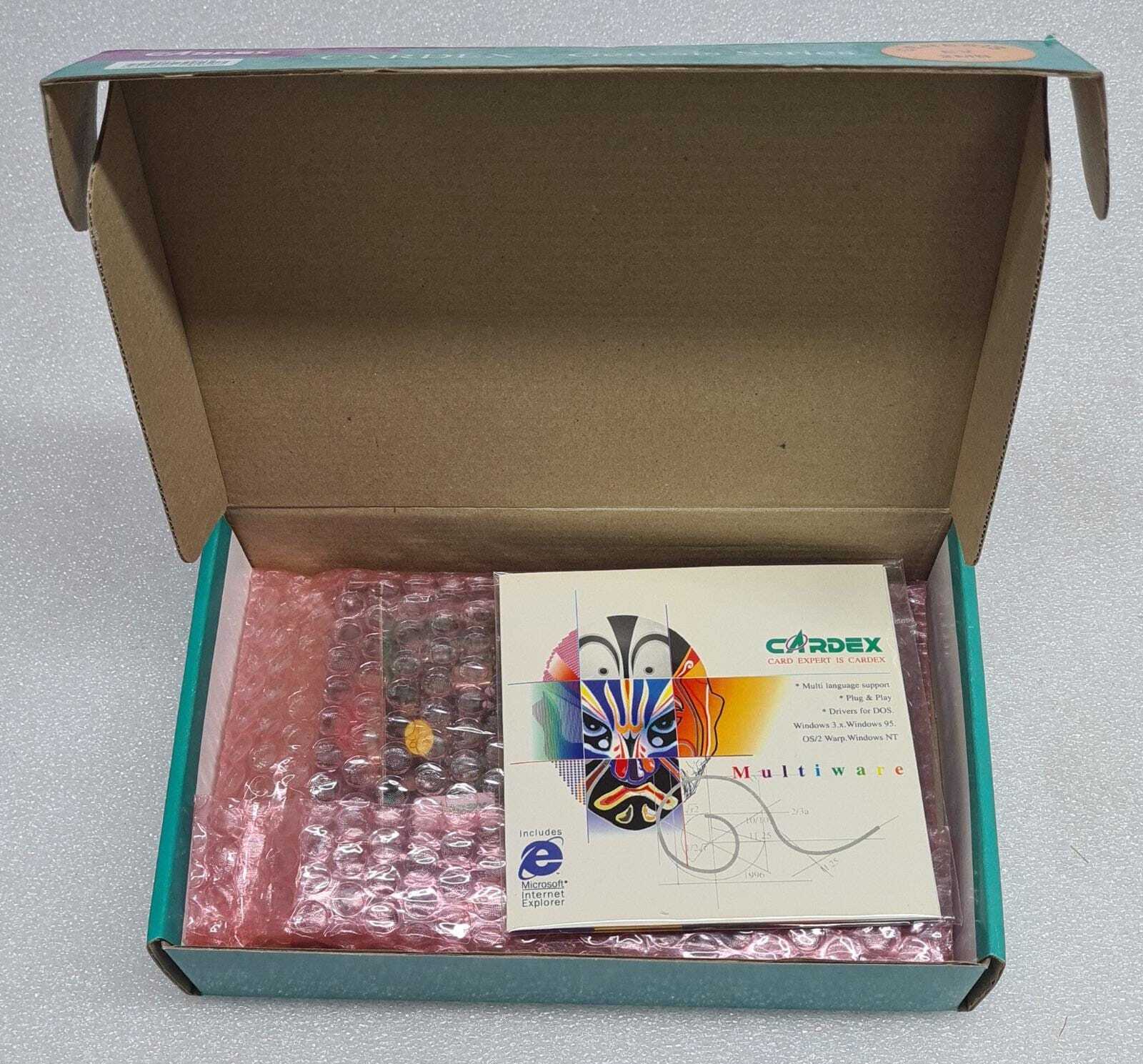 NEW - CARDEX Genesis S3 EV 2MB 9503-16A PCI-BUS VGA GGH 18016 GRAPHIC Card