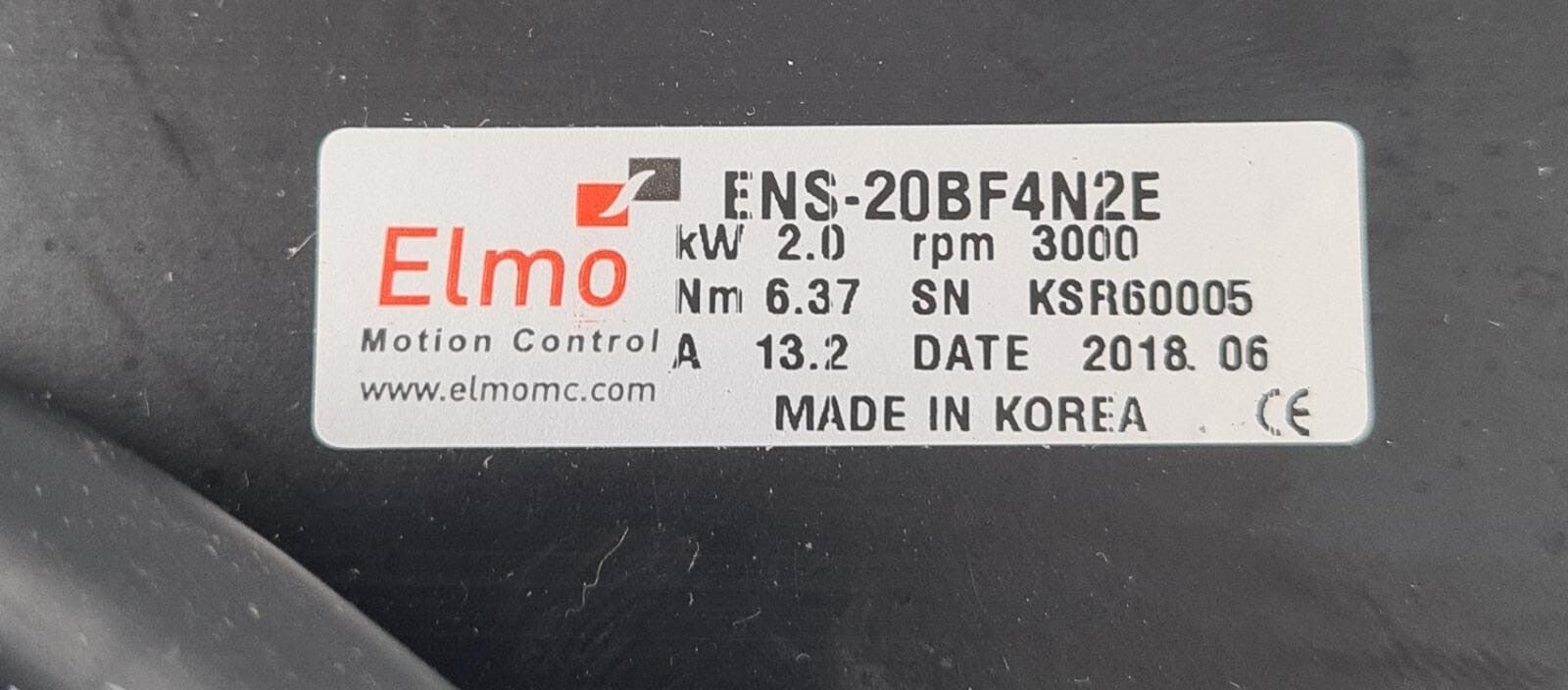 ELMO Servo Motor ENS-20BF4N2E $ ENS-20BF4N2E-G5N & NEUGART PLHE080-005-SSSA3AE