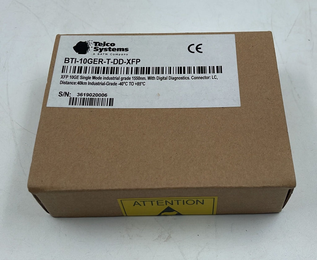 TELCO System BTI-10GER-T-DD-XFP XFP 10GE 1550nm Con-LC DISTANCE-40km