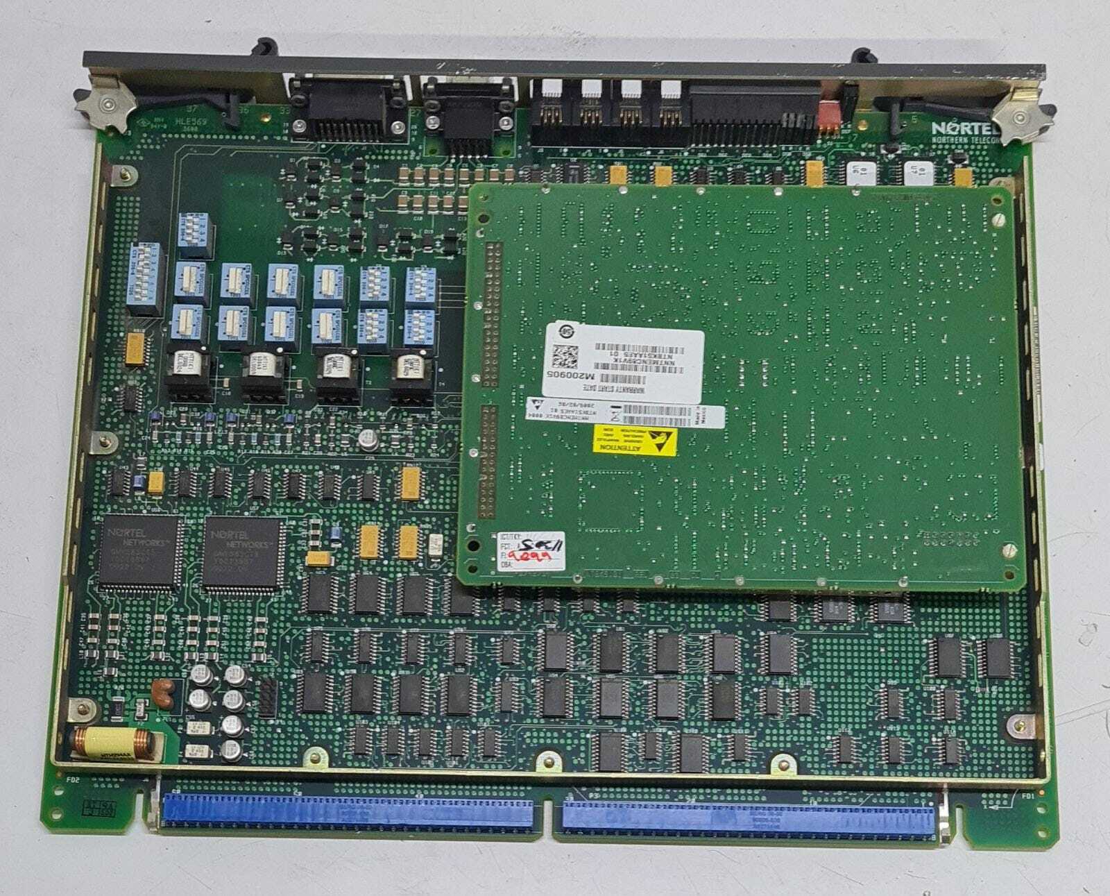 NORTEL / Northern Telecom DDP2 DDCH NT5D97AB Rlse 01 Board PCB PRI W/ NTBK51AAE5