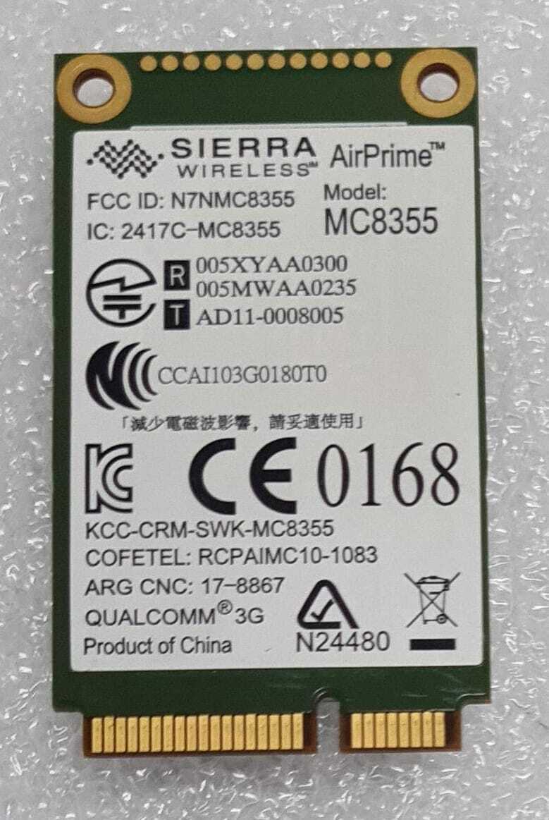 [LOT OF 40] SIERRA WIRELESS AirPrime MC8355 Card 20-VM173-P4 T77Z204 QUALCOMM