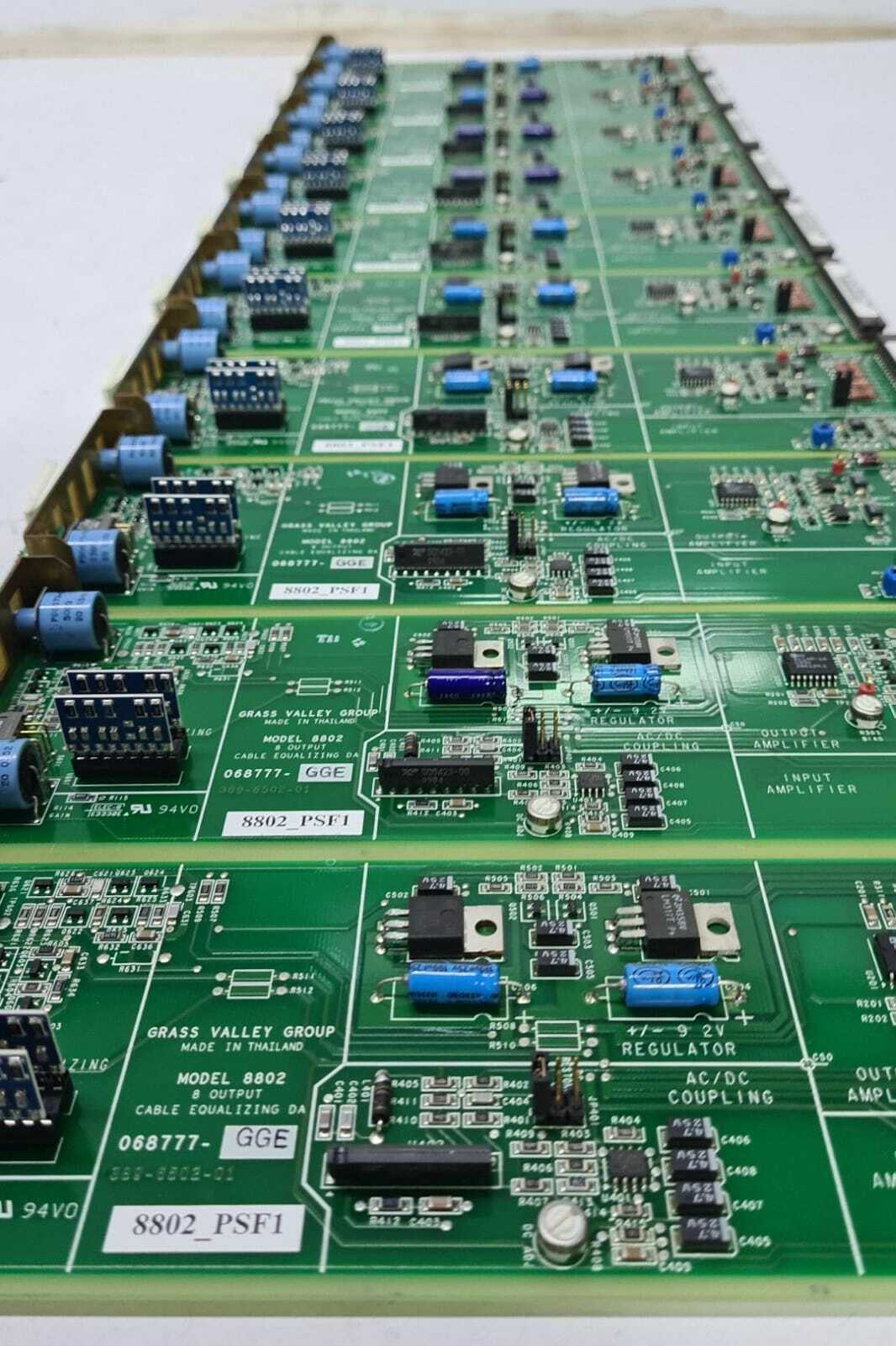 Grass Valley 8900 Series 10 Slot Frame w/ 10x 8802 & 2x Condor 2XS14181 PSU