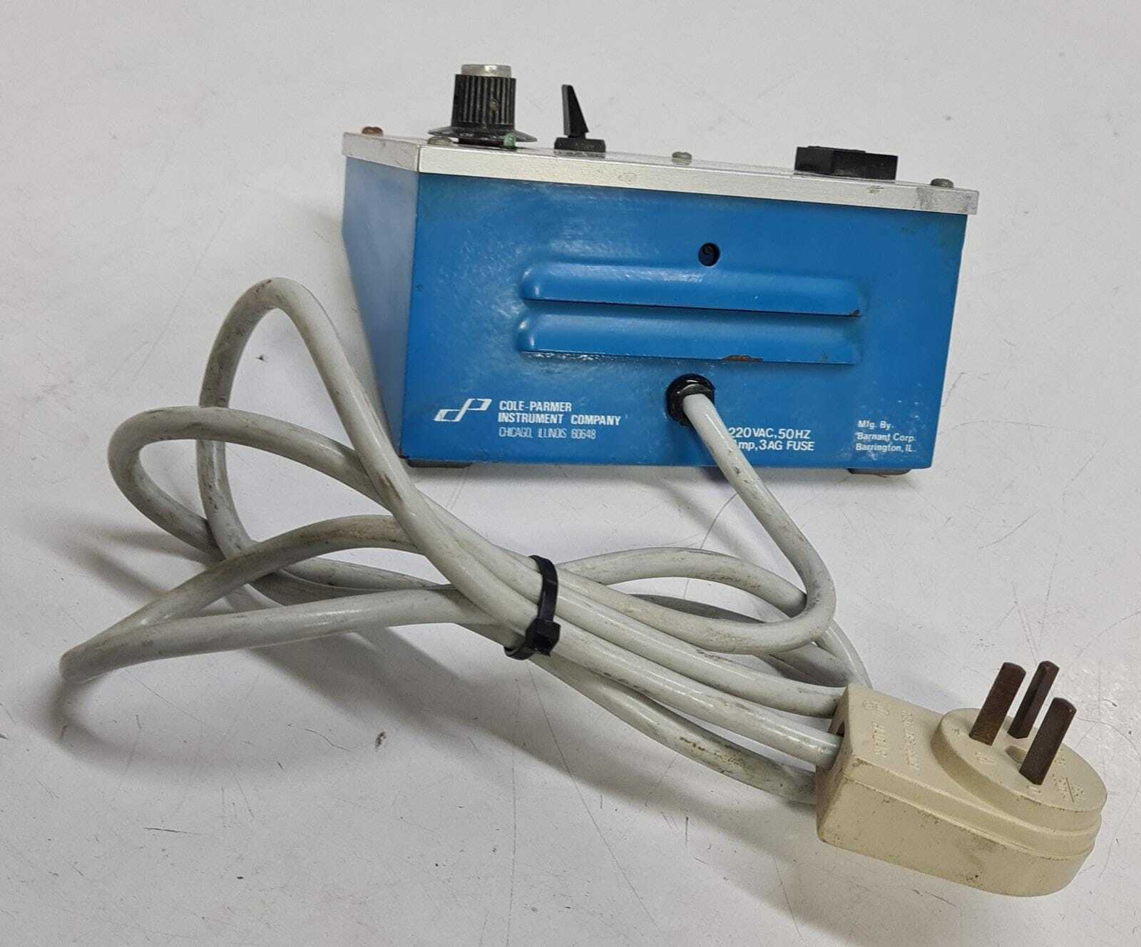 Cole Parmer Masterflex Speed Control Solid State