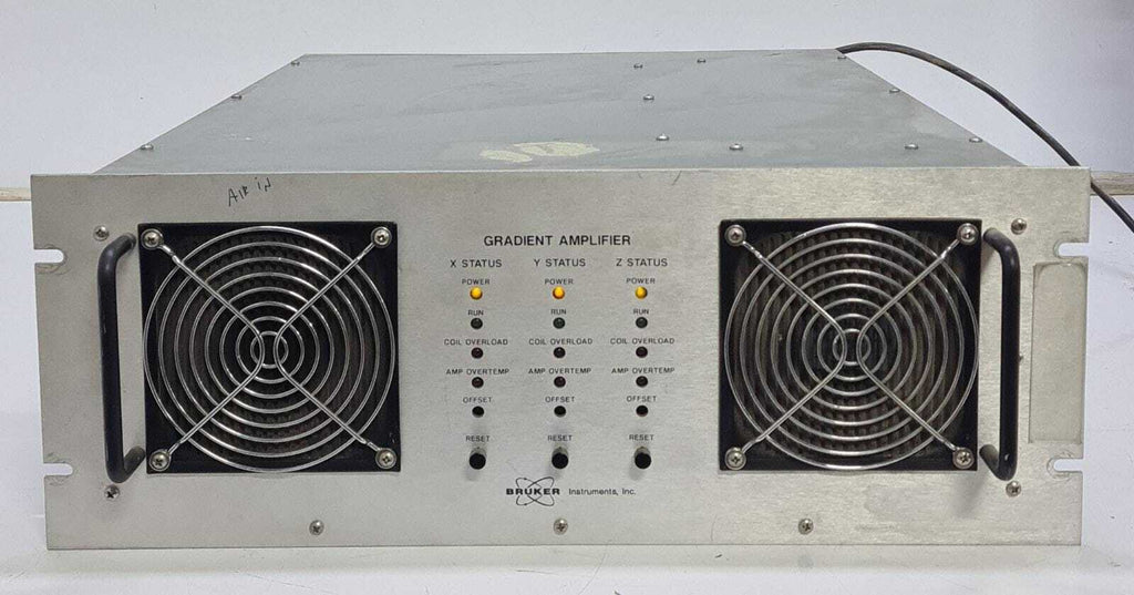 BRUKER Instruments GRADIENT AMPLIFIER 471-117718-01 ACUSTAR II 3x10A - AS IS