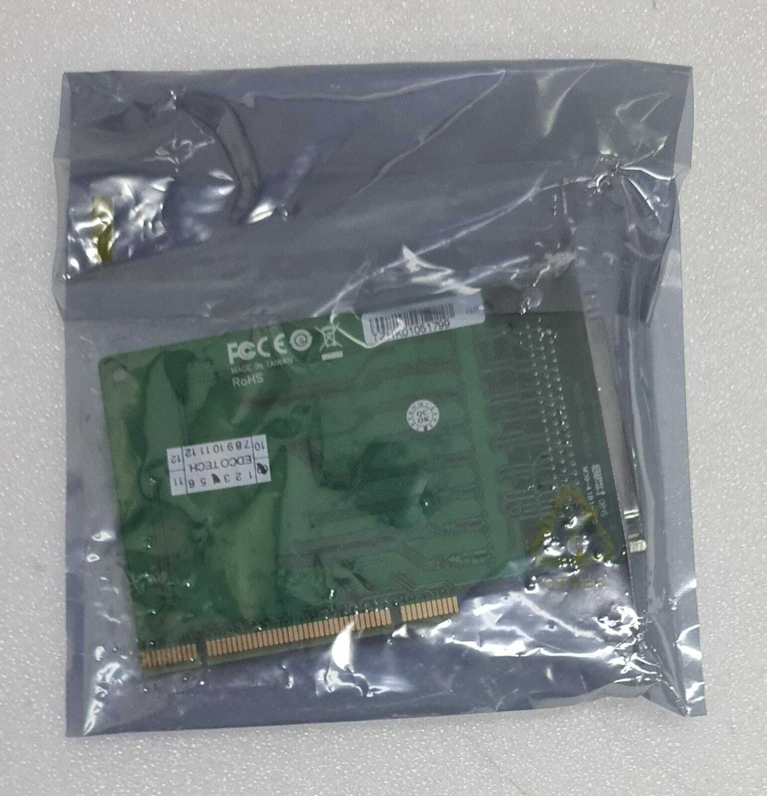 NEW - MOXA MU-860 CP-168U 8 Port RS-232 Universal PCI Communication Board