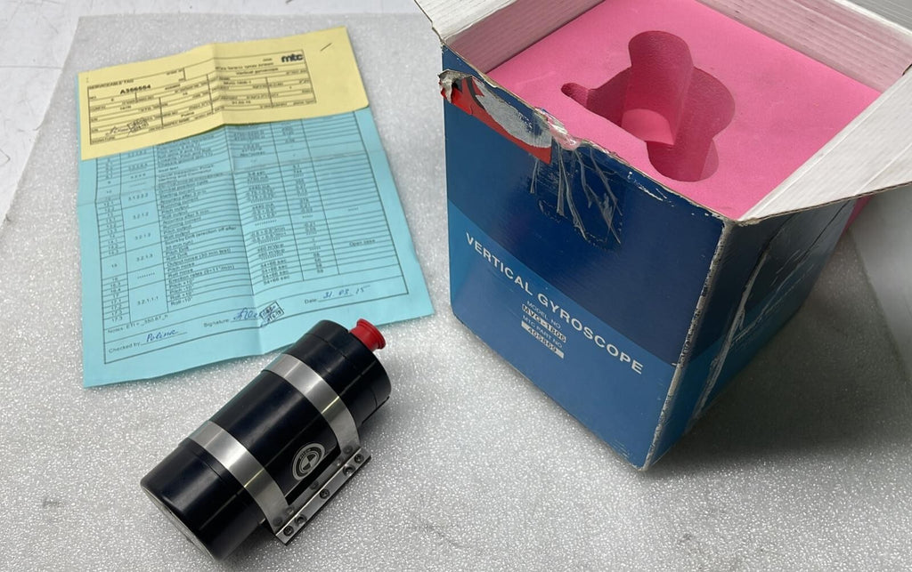 PITCH AXIS MTC VERTICAL GYROSCOPE Model MVG-1806 # 405869 **Refurbished**