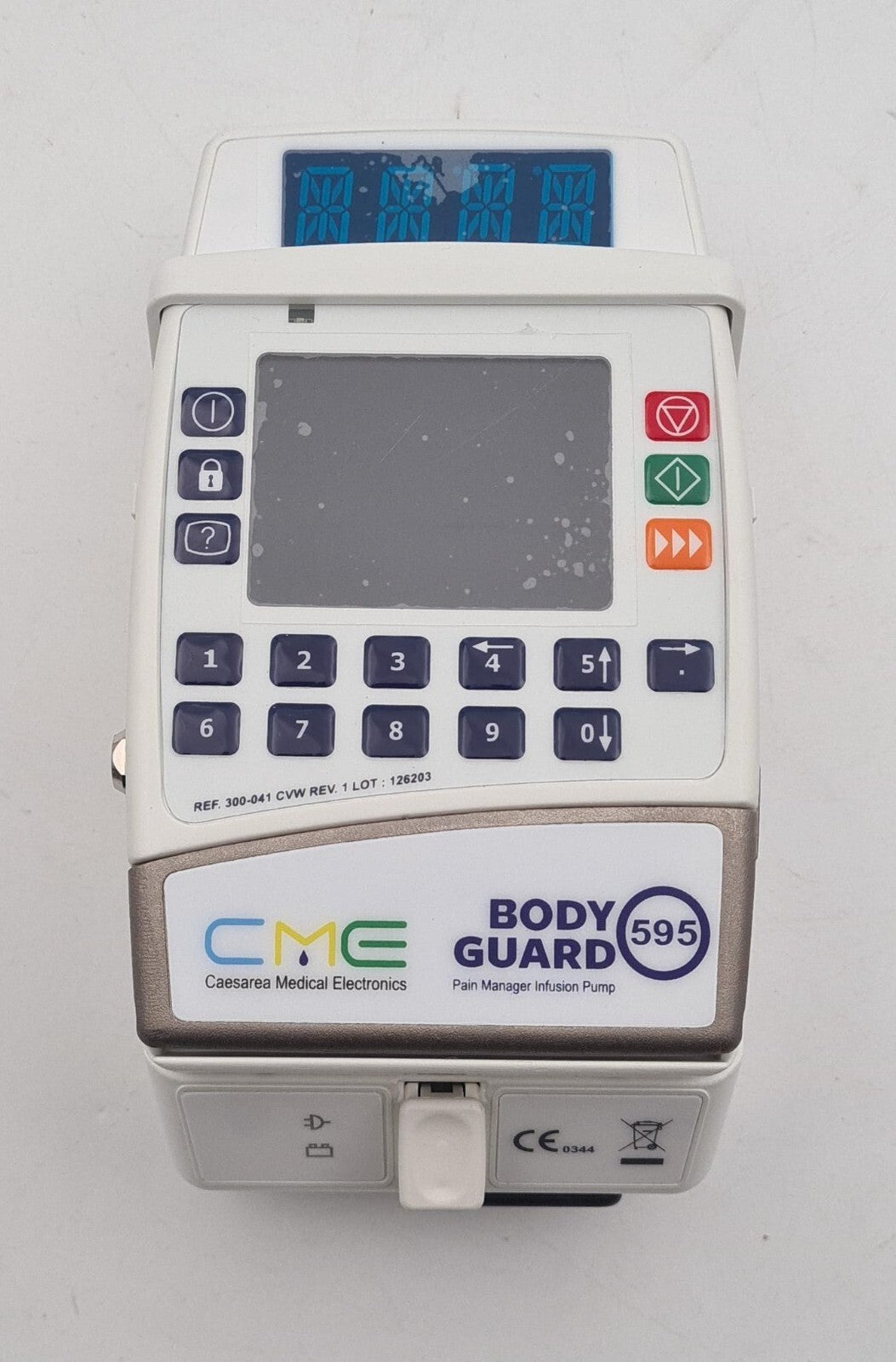 **AS-IS** MedNet CME Caesarea BodyGuard 595 999-803de Infusion PUMP CHARGER KIT