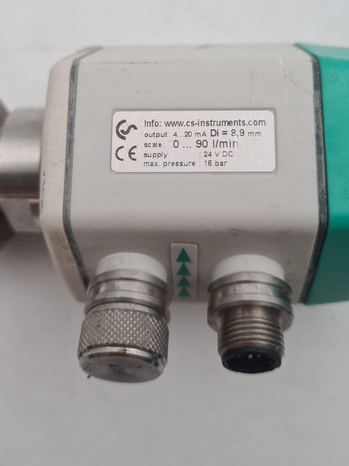 CS Instruments VA 420 0695.0420 Consumption Counter Display W/ 1.4301 Nut