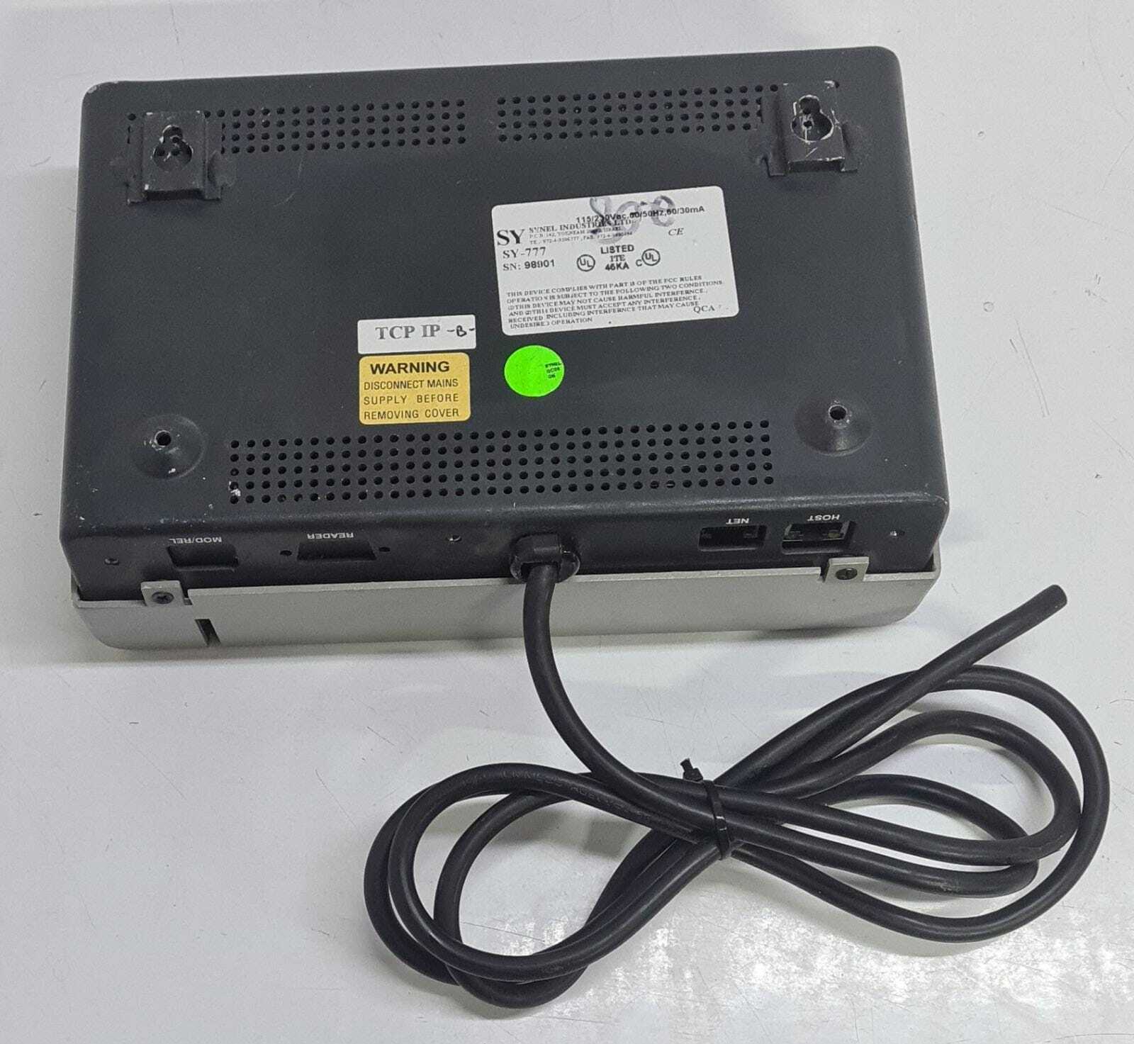 SYNEL SY-777 TCP IP Industrial time data & collection terminal