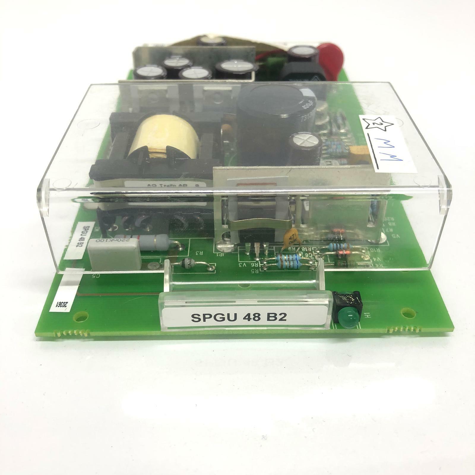 ABB Supply Unit SPGU 48 B2 PS63266 Transmit Relay Network Control Module Board