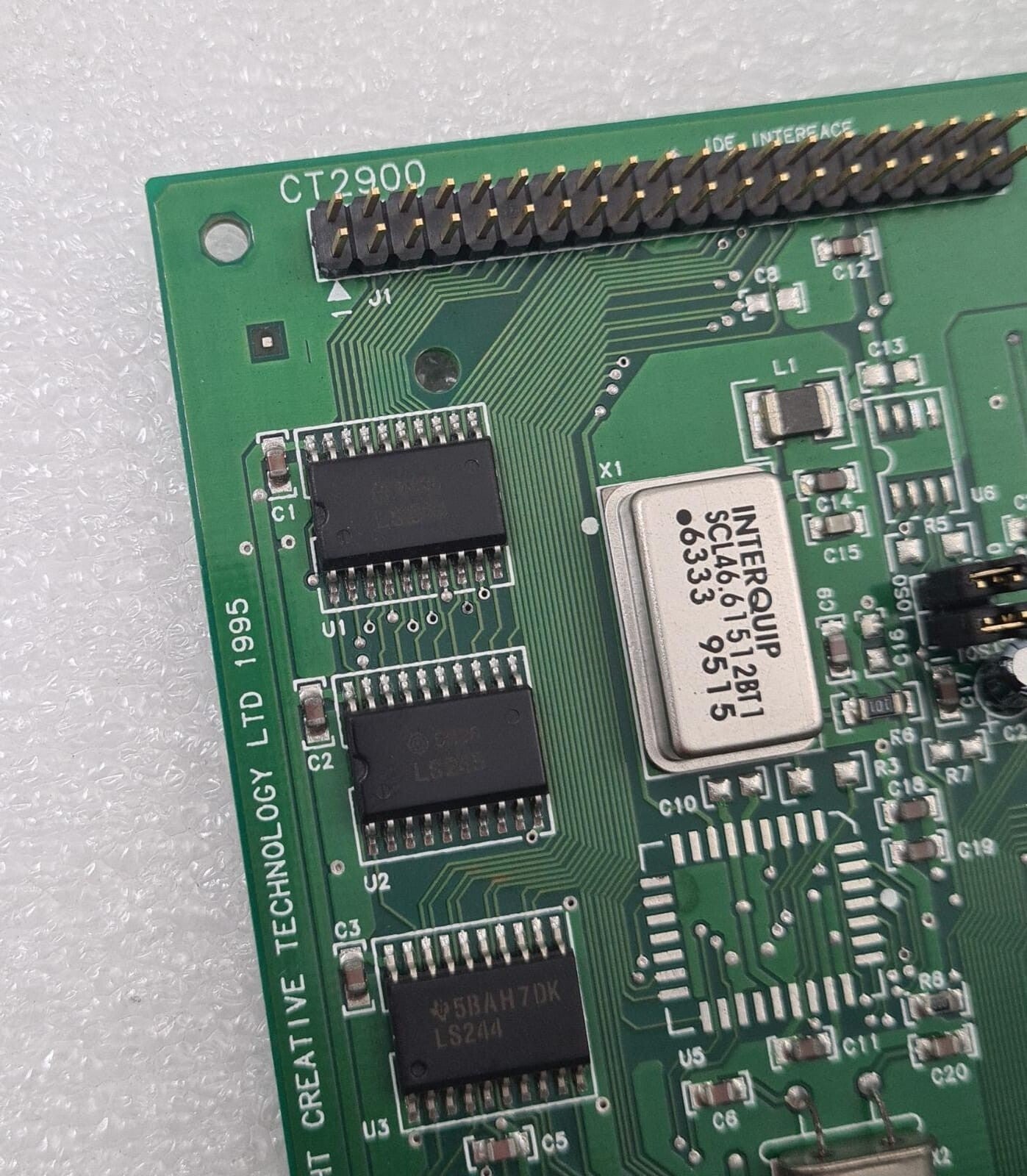 Creative Technology Labs CT2900 IBACT-V16SALT ISA Interface Sound Card Board