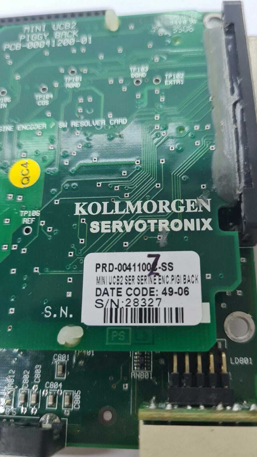 Kollmorgen MINI UCB2 Encoder Sercos PRD- 0041100F- 0S PRD- 00411Z- SS Pigi Back