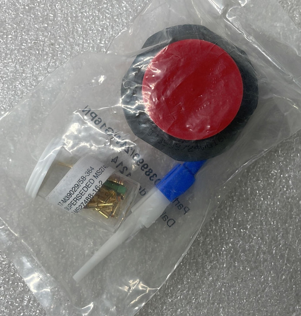 [LOT OF 5] NEW Sealed - Amphenol D38999/24WG16PN Circular Mil Spec Connector