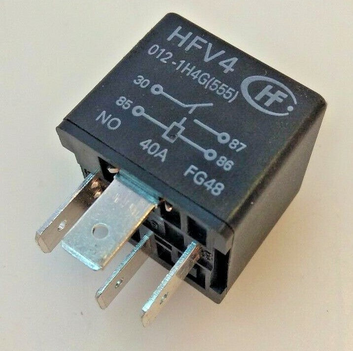 [LOT OF 38] HFV4 Relay 012-1H4G(555) 40A 4-Pins