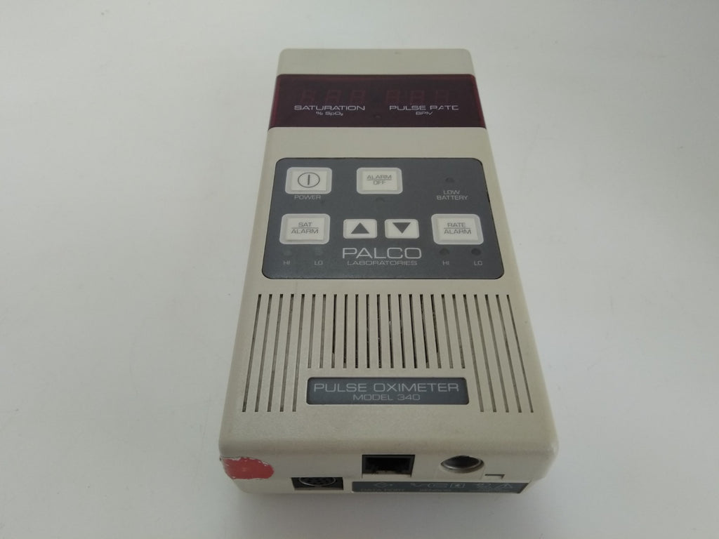 Palco Laboratories Model 340  Pulse Saturation Oximeter POX010-340