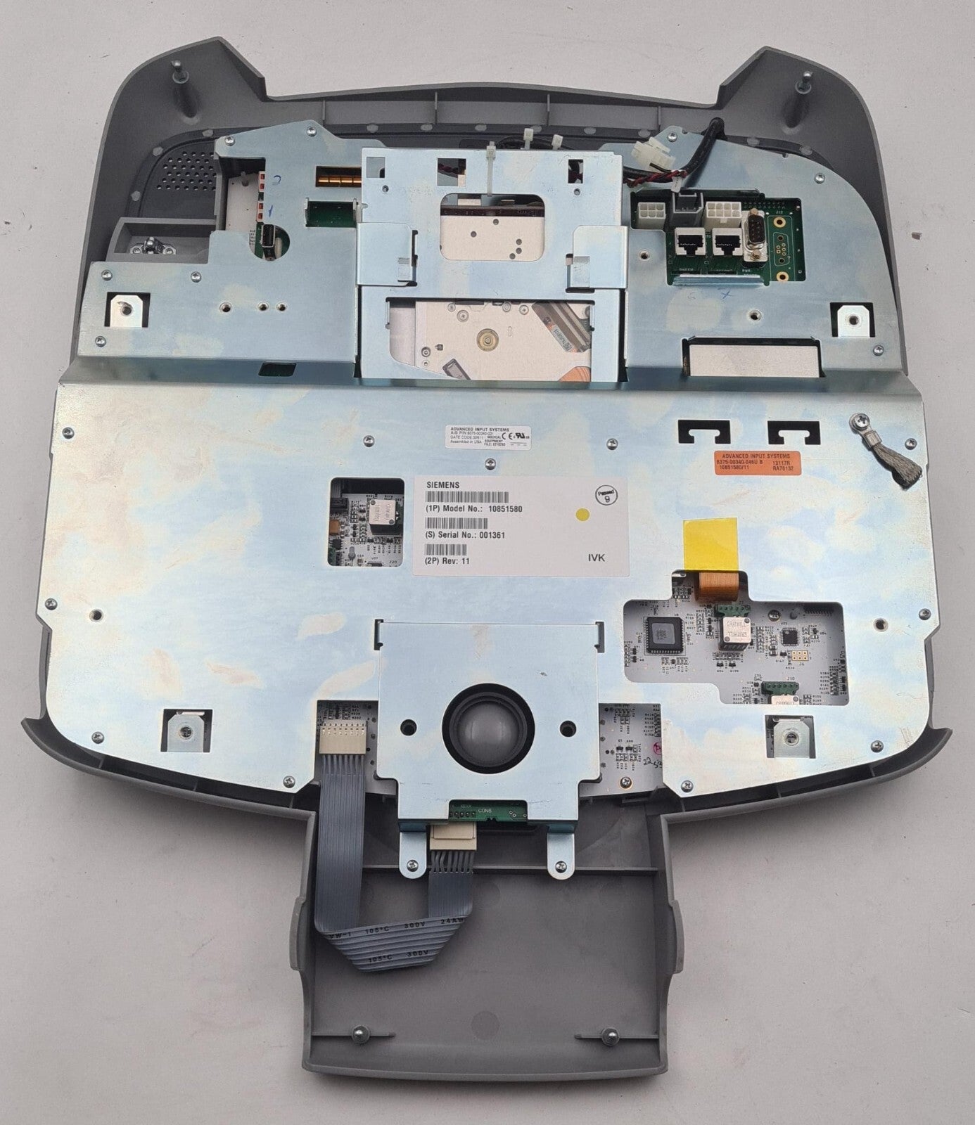 Siemens ACUSON SC2000 Ultrasound Keyboard Control Panel Assembly 10851580