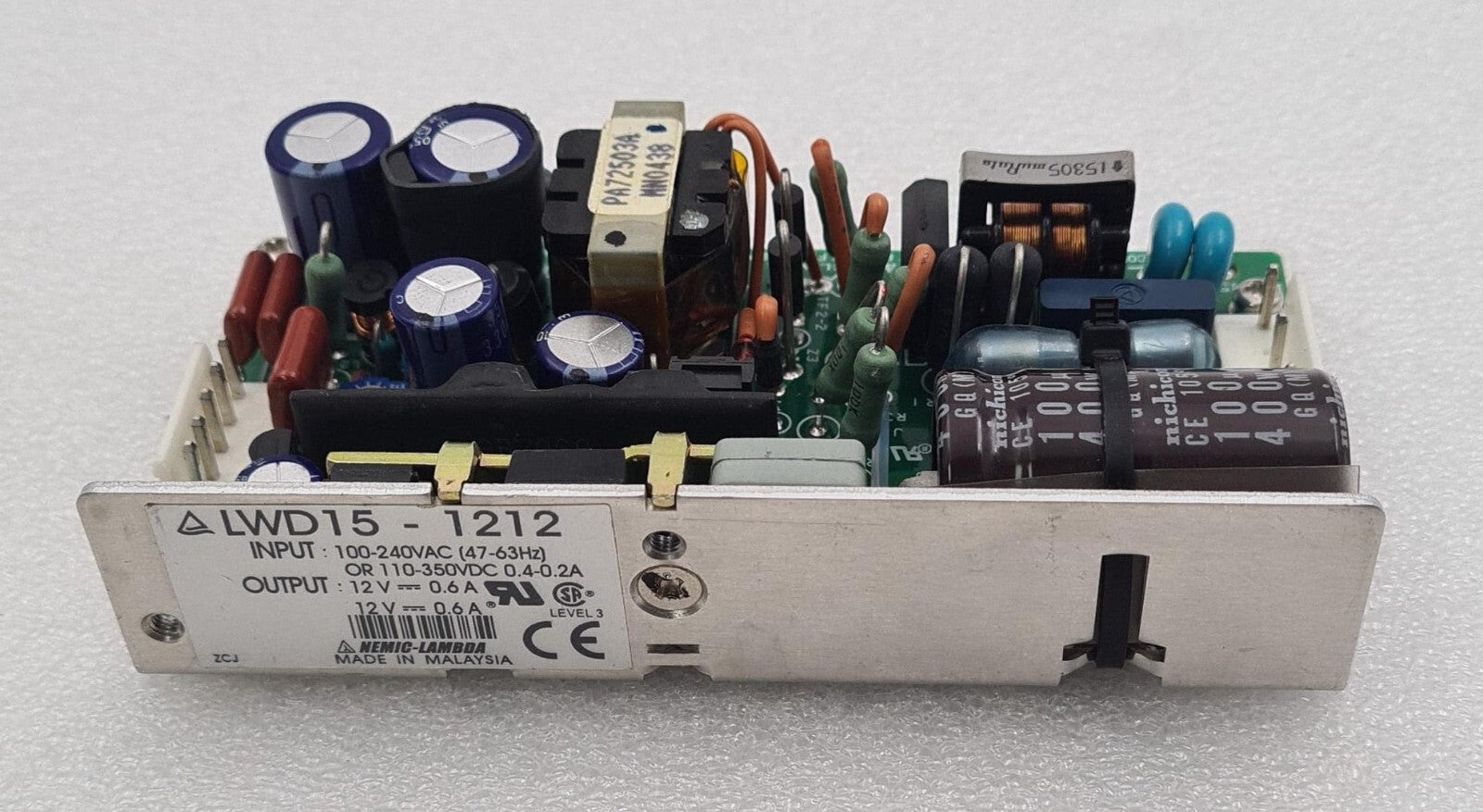 NEMIC LAMBDA LWD15-1212 Power supply 110-240VAC 12V