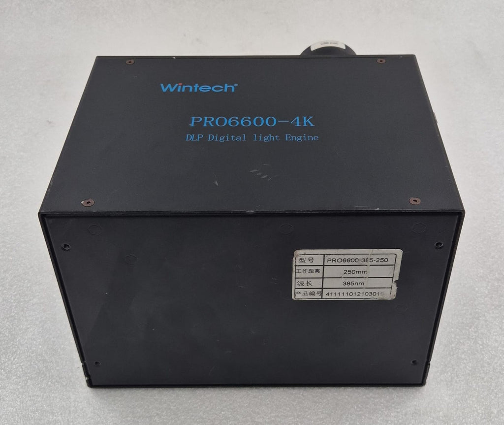 Wintech PRO6600-4K 250mm 385nm DLP Digital Light Engine PROJECTOR for STRATASYS